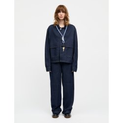 Cosy denim Bonnie pants dark indigo