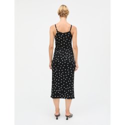 2x2 cotton delkissa dress dot black