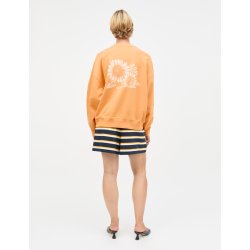 Compact cotton atli sweatshirt zinnia