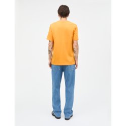 Cotton jersey frode logo tee zinnia