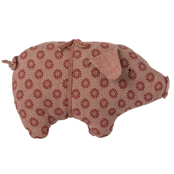 Pig small red flower 14-3900-02