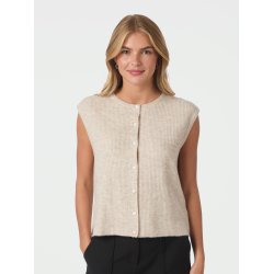 Everest knit vest po sand melange 