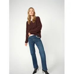 MMCecillia perla jeans dark blue