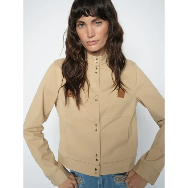 MMBriella tenca jacket sesame