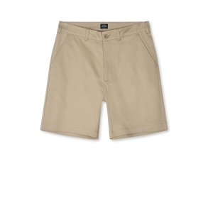 Cotton twill stretch elias shorts trench coat