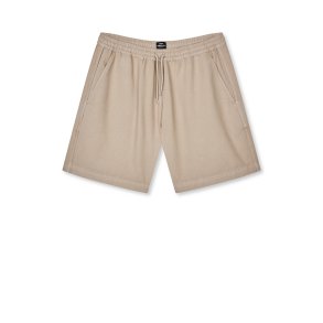 Dyed canvas beach shorts plaza taup