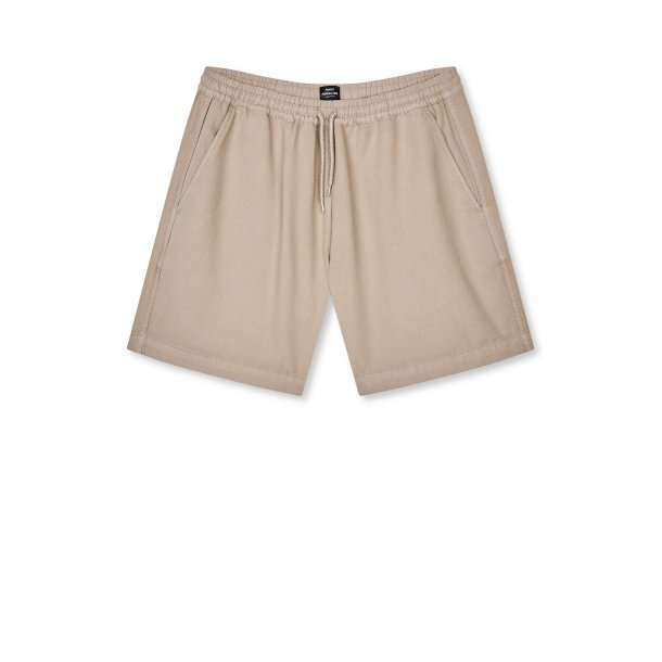 Dyed canvas beach shorts plaza taup