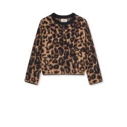 Garzati madison sweater leopard