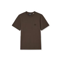 Cotton jersey frode logo turkish coffee