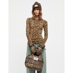 Light ribstop boxy aop bag leo