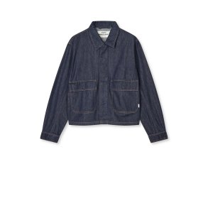 Cosy denim solar jacket dark indigo