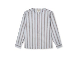 Poplinda dana shirt shadow pinstrip