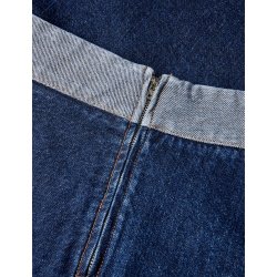 Luke denim stelly skirt block