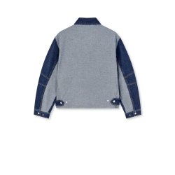 Luke denim solar jacket block