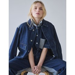 Luke denim solar jacket block