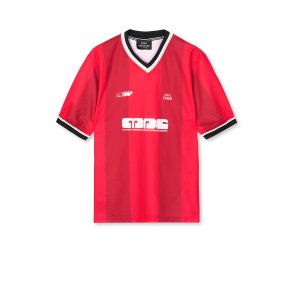 Sport football tee fiery red