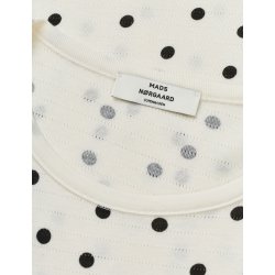 Pointella trixy tee dot aop vanilla