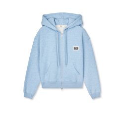 Standard bobo hood sweatshirt light blue melange 