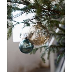 House doctor julekugle rayn brun