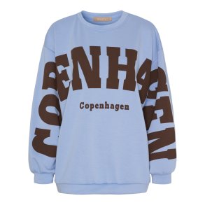 Mdchibiscus sweatshirt sky blue