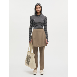 2x2 cotton stripe tutti black vanil