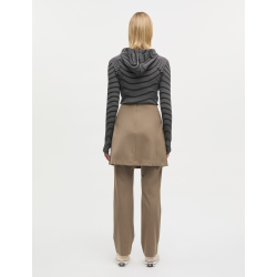 2x2 cotton stripe tutti black vanil