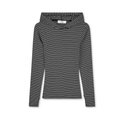 2x2 cotton stripe tutti black vanil