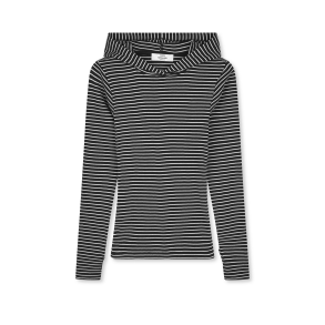 2x2 cotton stripe tutti black vanil