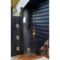 3 x Hnge lanterner Kobber