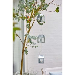 3 x hnge lanterner galvaniseret