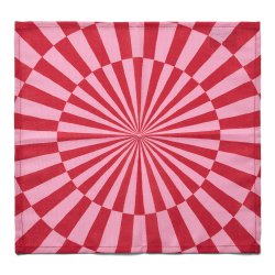 4 stk cirkusservietter rd 