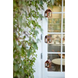 3 x Hnge lanterner Kobber