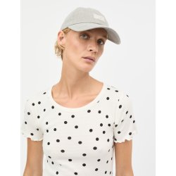 Pointella trixy tee dot aop vanilla