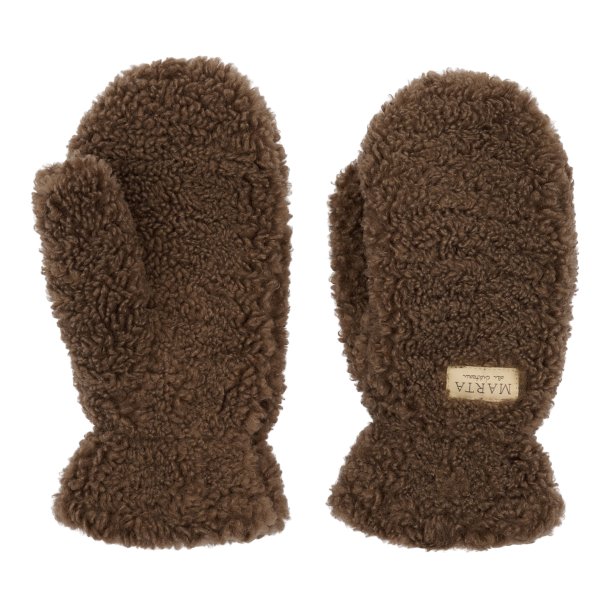 Mdcnadi teddy mitten brown