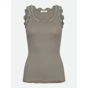 Silk top w/lace 5205-051