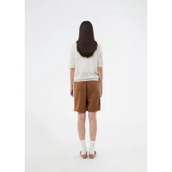 Agnesmd ss polo vanilla cream