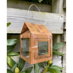 Hnge lanterne Kobber 8x12 cm