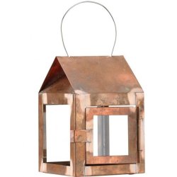 Hnge lanterne Kobber 8x12 cm