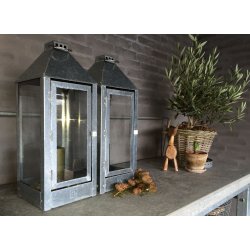 Maxi Lantern Galv. 22,5x60 cm