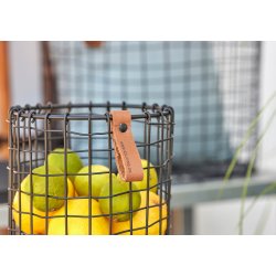 A2 living rund trd kurve sort 4stk