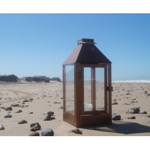 Midi copper Lantern 19x42,5