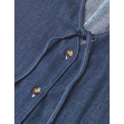 Air denim pauline dress dark blue d