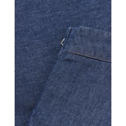 Air denim stelly skirt mid blue den