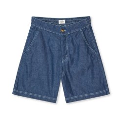 Air denim sui short dark blue denim