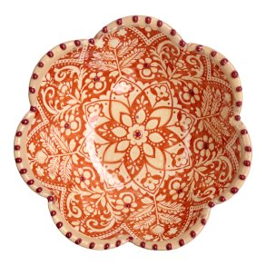 Aris Clay Scalloped sk�l lille brun