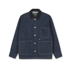 Arizona denim chore jacket blue rinse wash
