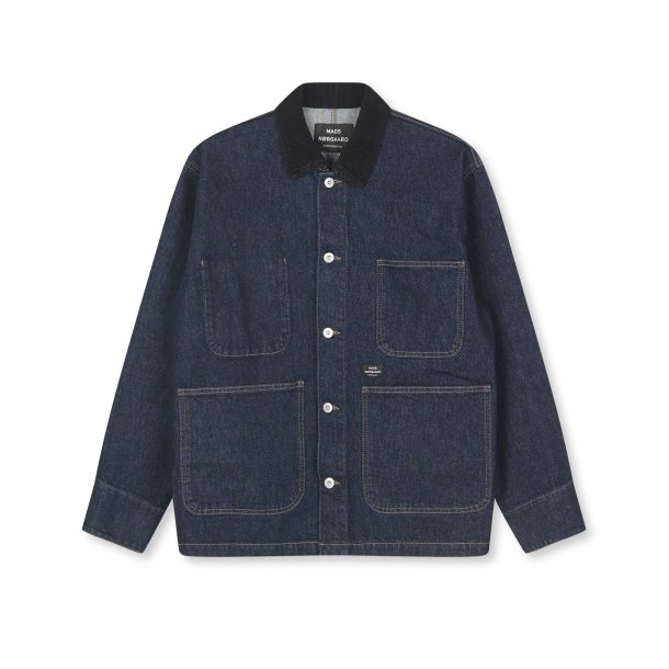 Arizona denim chore jacket blue rinse wash