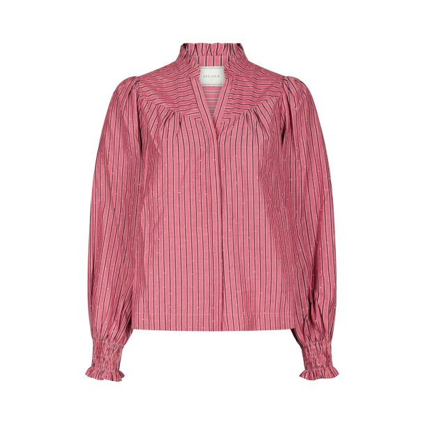 Astrida soft stripe stone dark rose