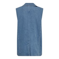 Augusta boxy blazer vest wash garda
