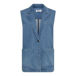 Augusta boxy blazer vest wash garda